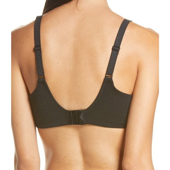 🆕WACOAL Back Appeal Non-padded Seamless Underwire Bra 36C Black #855303 - Picture 6 of 13